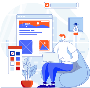 a graphic image of a website