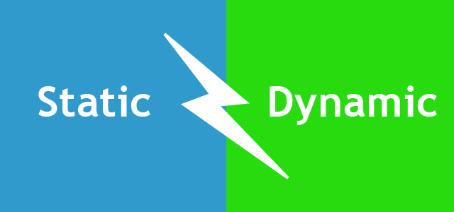 static vs dynamic