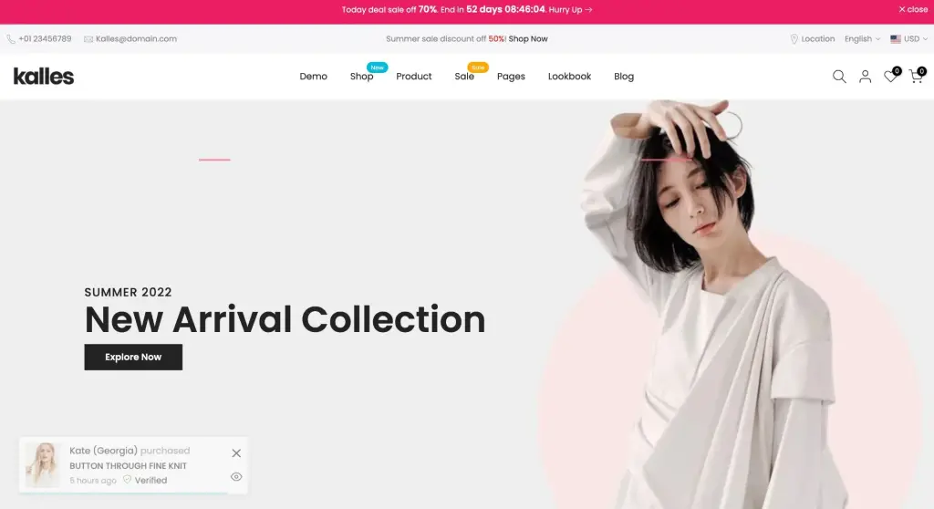 Kalles: Mobile-optimized, Responsive & Best Shopify Themes for Conversion