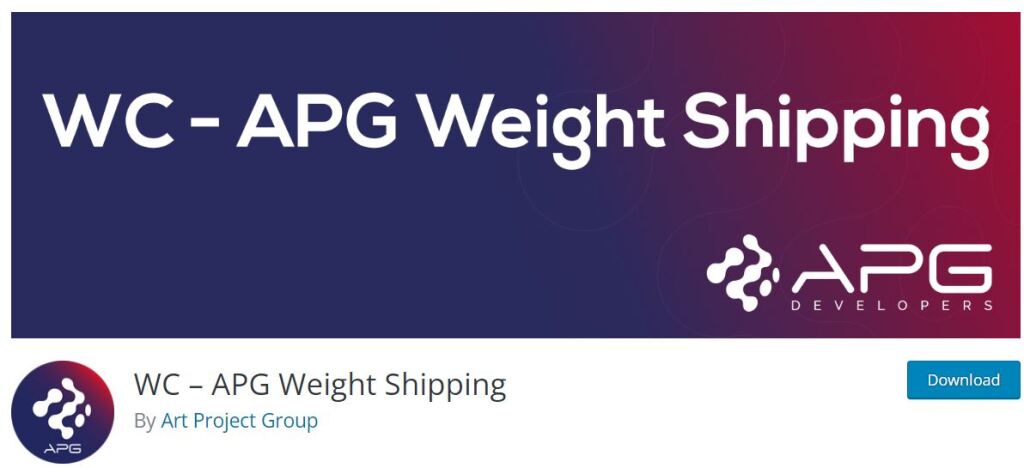 APG Weight Shipping