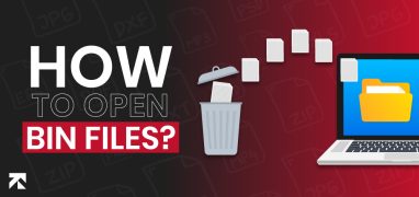 how to open bin files