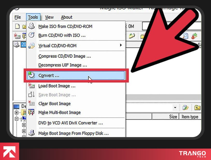 launch the converter software