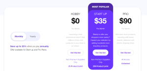 Modalyst-Pricing