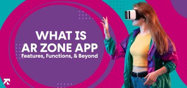 Banner of what is AR zone app blog post