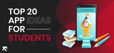 blog banner of app ideas for students