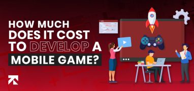 banner image for mobile game app development cost