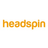 headspin logo on a white background