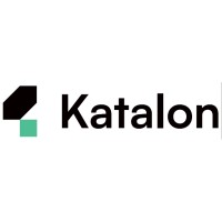 katalon logo on a white background