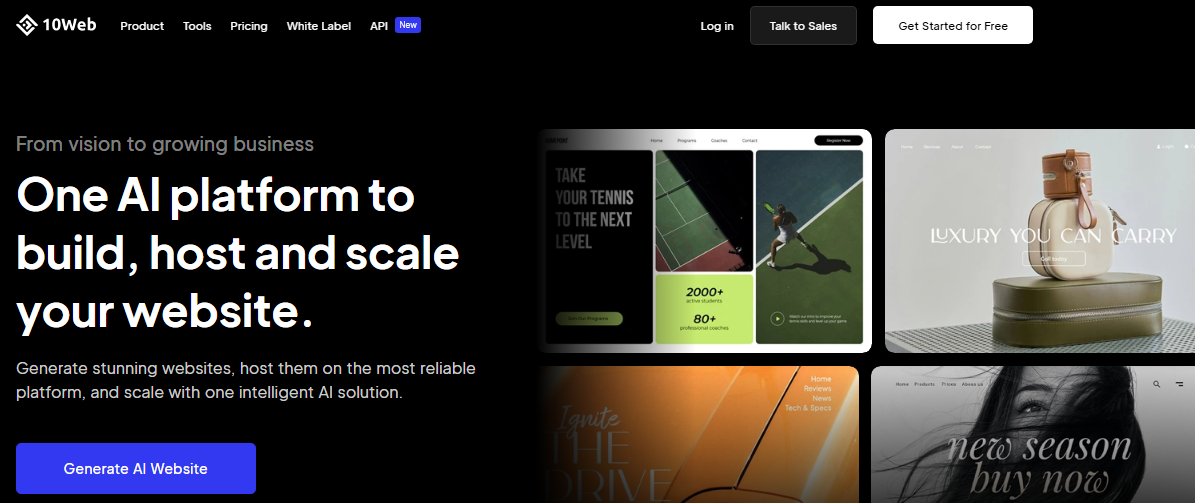 10web - in comparison with builder.ai