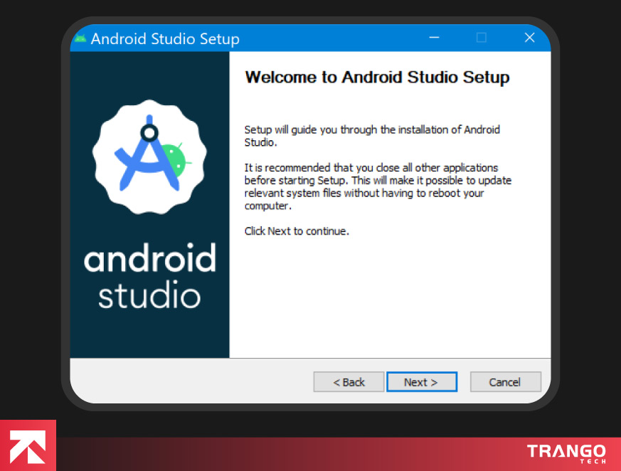 showing android studio overview