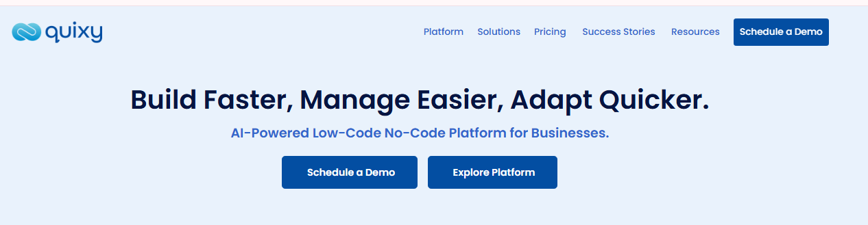 quixy - in comparison with builder.ai
