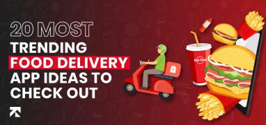 blog banner of food delivery app ideas