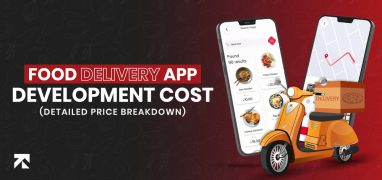 blog banner of food delivery app development cost
