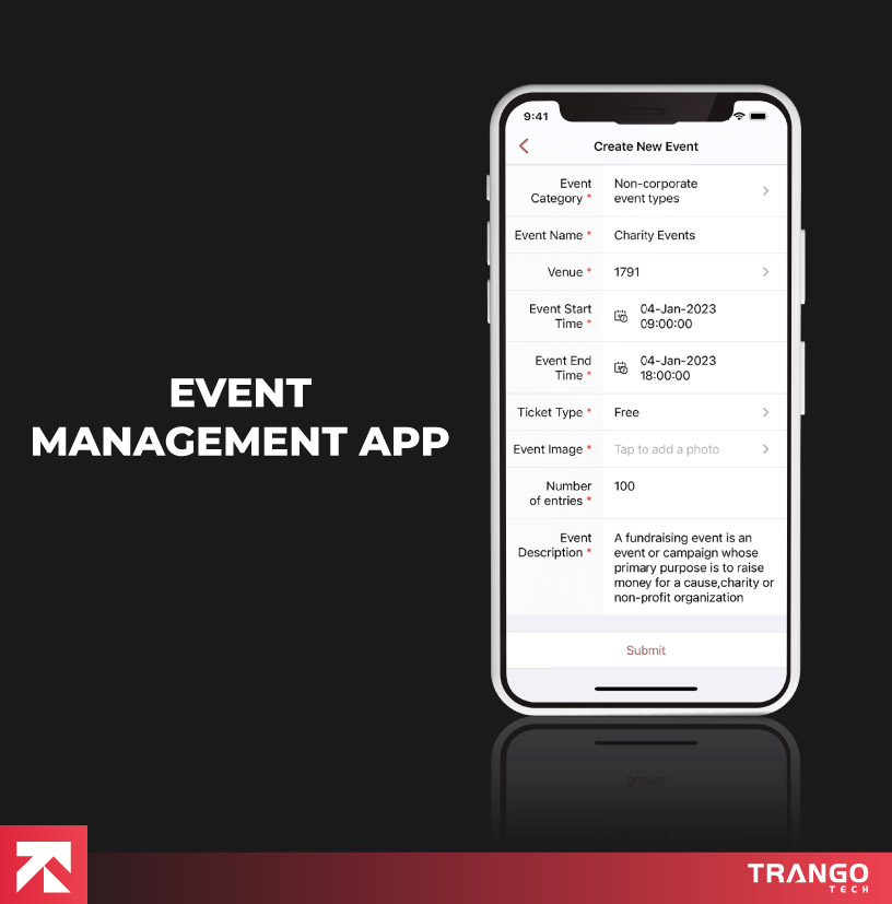 event management app image 