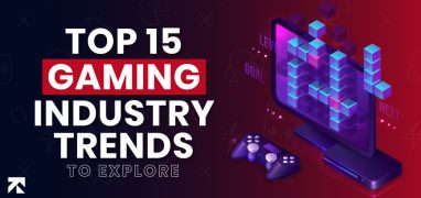 banner for the blog on gaming industry trends