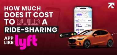 blog banner of how much it cost to build an app like Lyft