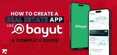 banner of how to create an app like bayut