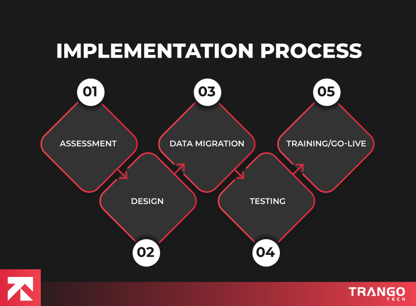 ms dynamics implementation process