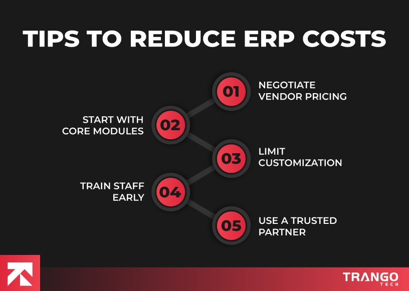 tips to reduce erp costs